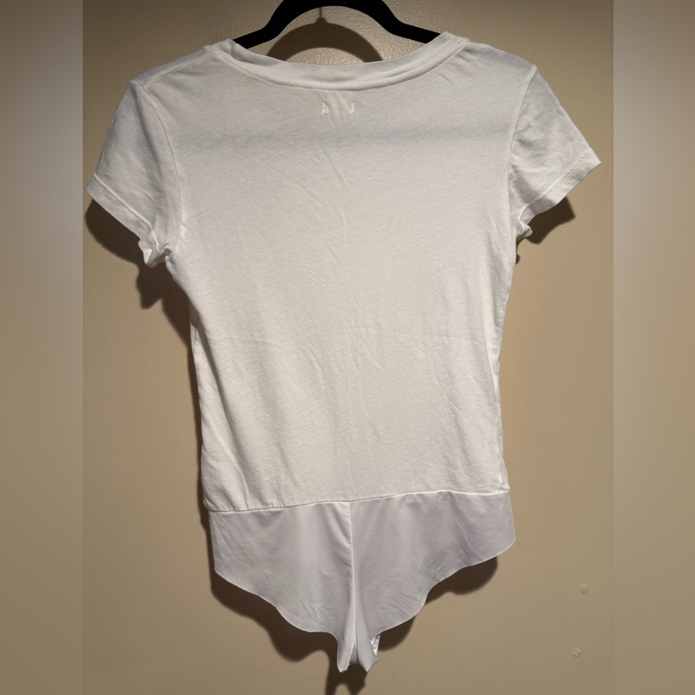 L'AGENCE Claire Short Sleeve Jersey Bodysuit medium - Picture 10 of 11